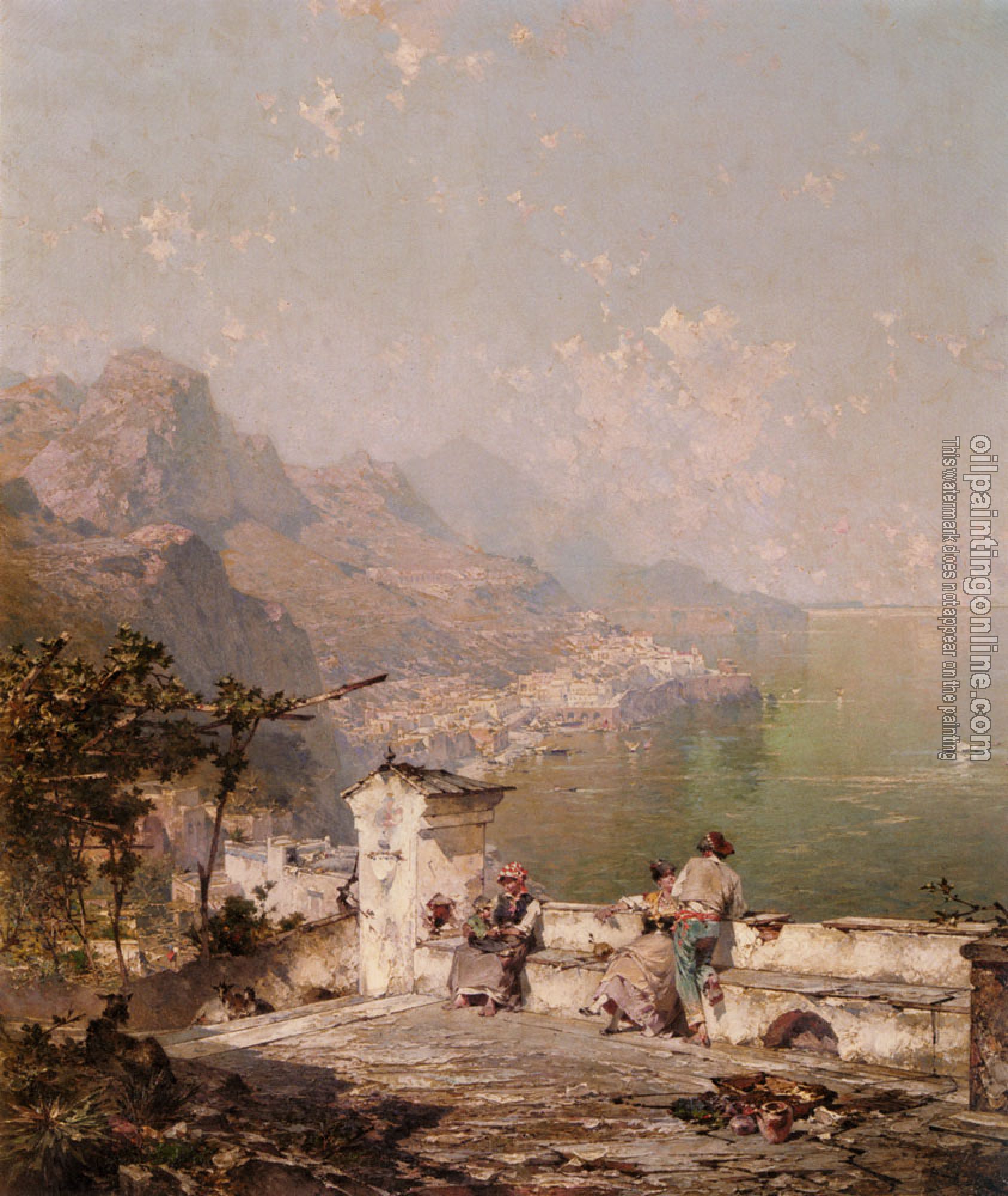 Unterberger, Franz Richard - Amalfi The Gulf Of Salerno
